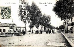 El-Arrouch - Place de la Fontaine - 1907